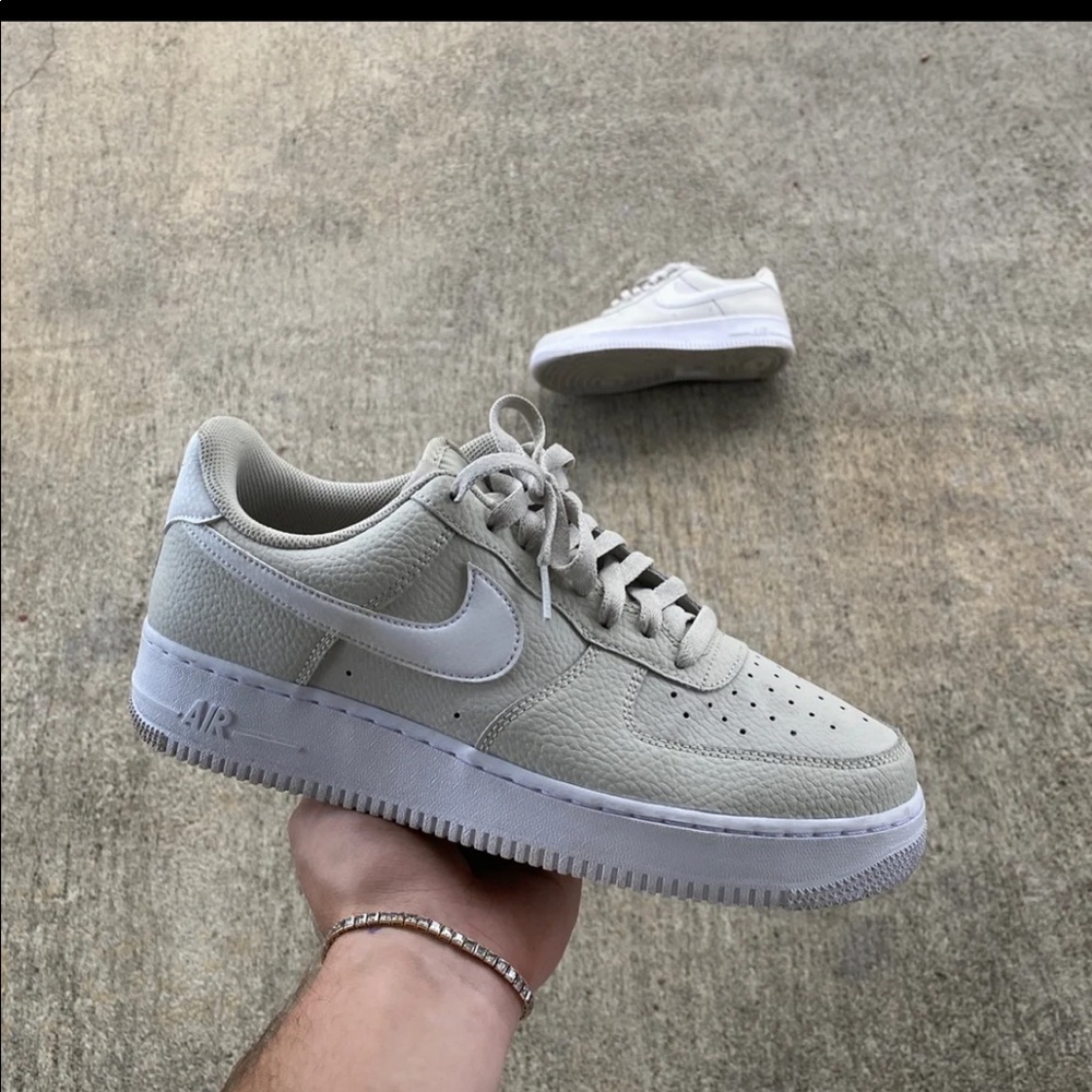 Nike af1 light bone white size 9